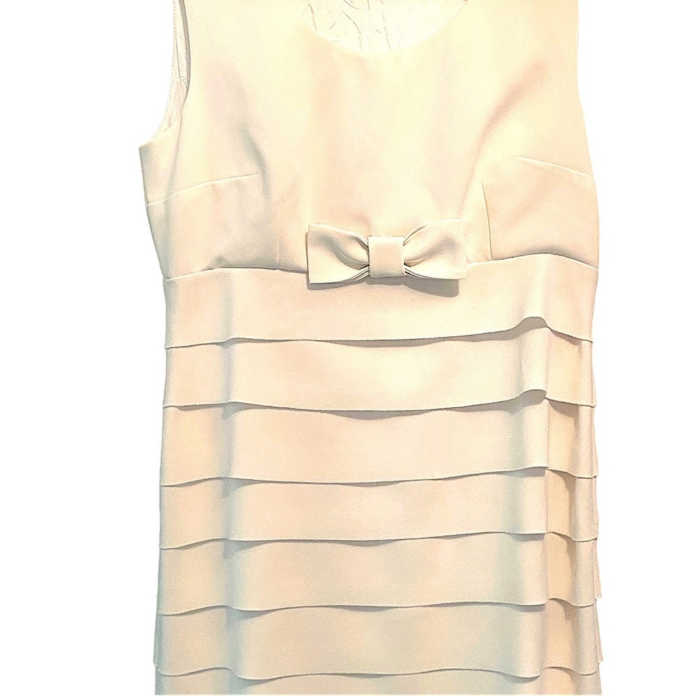 Designer - Elegant White Dress size 14